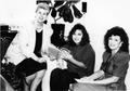 Photograph: [Dollynda Rodriguez with Vivian Blevins and Kathy Clausen]