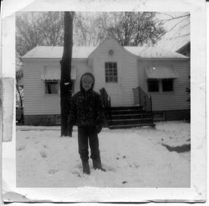 Primary view of object titled '[Cynthia in Snow]'.