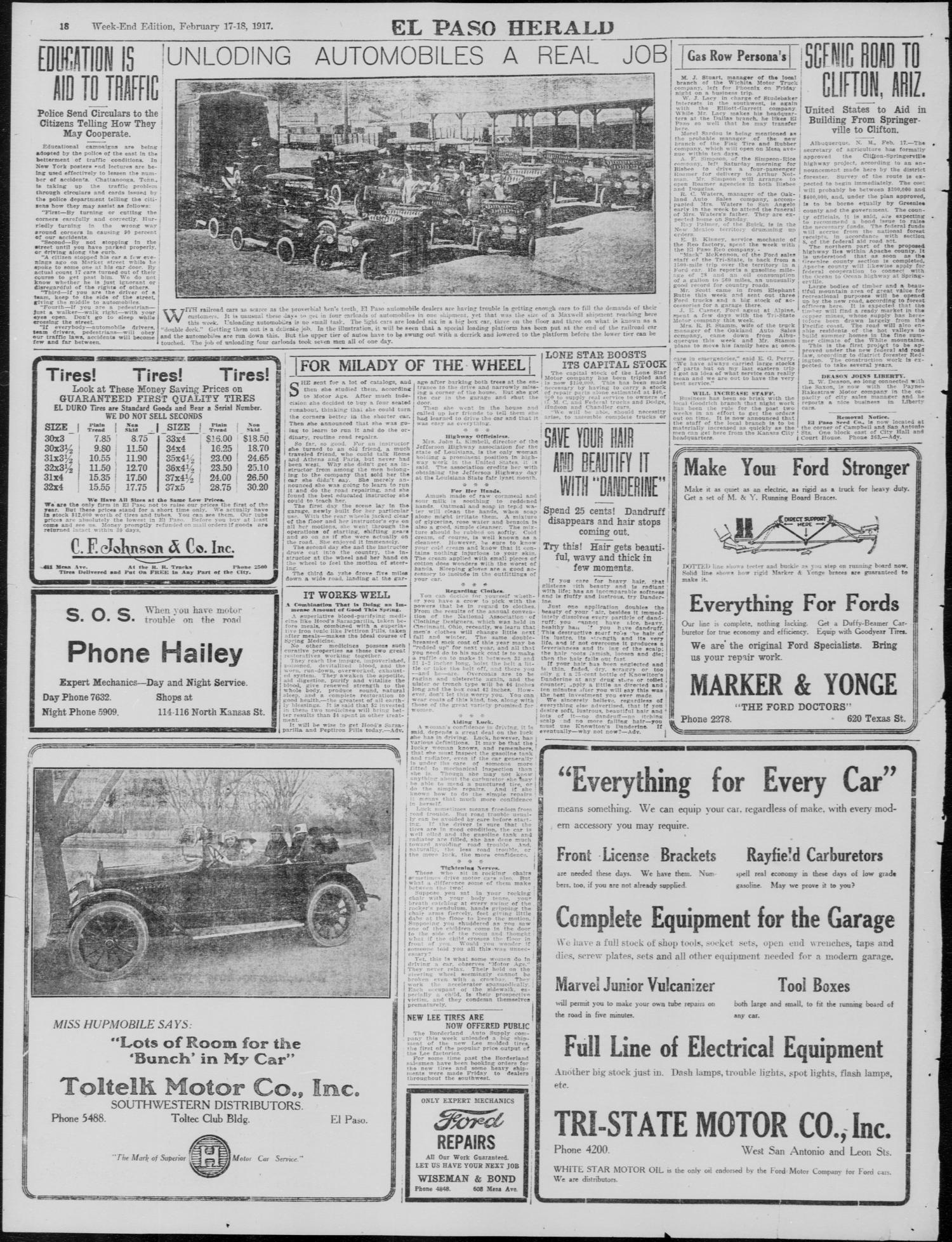 El Paso Herald (El Paso, Tex.), Ed. 1, Monday, April 26, 1920