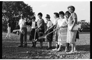 Primary view of object titled '[C.O.P.S. Leaders at Palo Alto College Groundbreaking Ceremony Photograph]'.