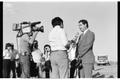 Photograph: [Photograph of Reporter Interviewing Dr. Terry Dicianna at Palo Alto …