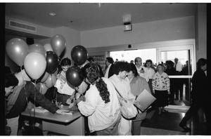 Primary view of object titled '[Grand Opening of General Education Classroom Building Photograph]'.