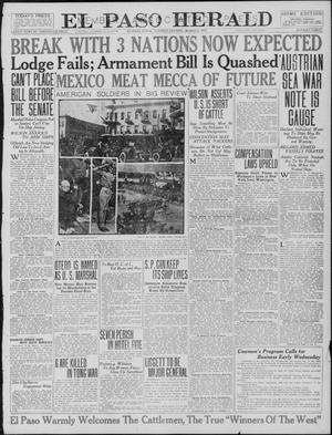 Primary view of object titled 'El Paso Herald (El Paso, Tex.), Ed. 1, Tuesday, March 6, 1917'.