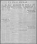 Thumbnail image of item number 1 in: 'El Paso Herald (El Paso, Tex.), Ed. 1, Thursday, May 30, 1918'.