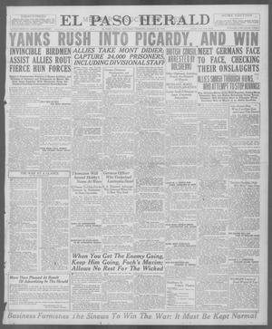 El Paso Herald (El Paso, Tex.), Ed. 1, Saturday, August 10, 1918