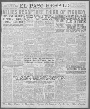 El Paso Herald (El Paso, Tex.), Ed. 1, Saturday, August 17, 1918