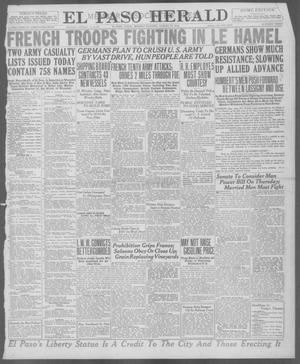 El Paso Herald (El Paso, Tex.), Ed. 1, Monday, August 19, 1918