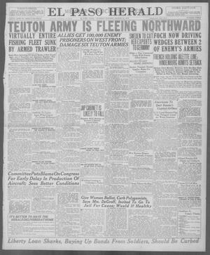 El Paso Herald (El Paso, Tex.), Ed. 1, Thursday, August 22, 1918
