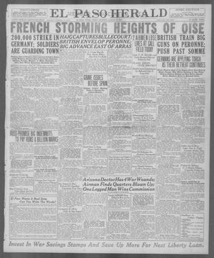 El Paso Herald (El Paso, Tex.), Ed. 1, Friday, August 30, 1918