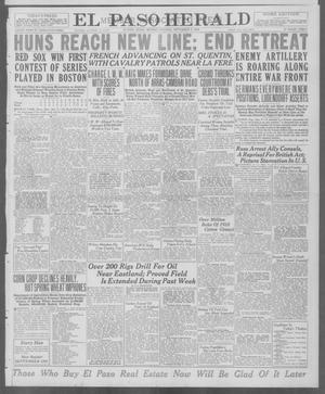 El Paso Herald (El Paso, Tex.), Ed. 1, Monday, September 9, 1918