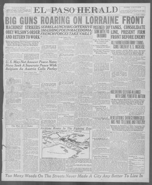 El Paso Herald (El Paso, Tex.), Ed. 1, Monday, September 16, 1918
