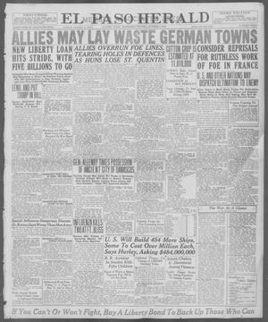 El Paso Herald (El Paso, Tex.), Ed. 1, Wednesday, October 2, 1918