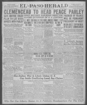 El Paso Herald (El Paso, Tex.), Ed. 1, Saturday, January 11, 1919