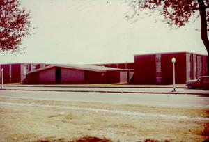 Primary view of object titled '[Guenther Hall at West Texas State University in Canyon]'.