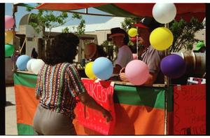 Primary view of object titled '[Food booth at PACfest]'.