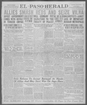 El Paso Herald (El Paso, Tex.), Ed. 1, Tuesday, April 22, 1919