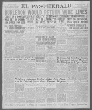 El Paso Herald (El Paso, Tex.), Ed. 1, Monday, April 28, 1919