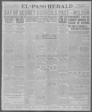 El Paso Herald (El Paso, Tex.), Ed. 1, Friday, May 30, 1919