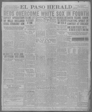 El Paso Herald (El Paso, Tex.), Ed. 1, Saturday, October 4, 1919