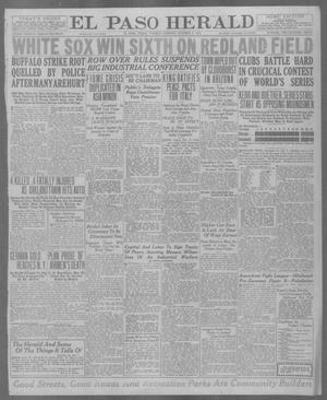 El Paso Herald (El Paso, Tex.), Ed. 1, Tuesday, October 7, 1919