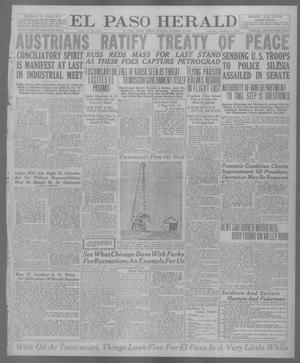 El Paso Herald (El Paso, Tex.), Ed. 1, Friday, October 17, 1919