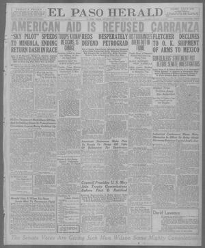 Primary view of object titled 'El Paso Herald (El Paso, Tex.), Ed. 1, Saturday, October 18, 1919'.