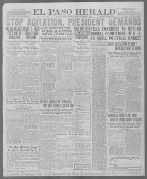 El Paso Herald (El Paso, Tex.), Ed. 1, Tuesday, December 2, 1919