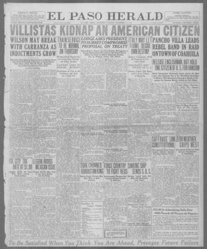 El Paso Herald (El Paso, Tex.), Ed. 1, Saturday, December 13, 1919