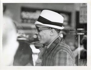 Primary view of object titled 'Photo of Clarence Broadnax at Piccadilly Cafeteria Civil Rights Protest'.