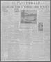 Primary view of El Paso Herald (El Paso, Tex.), Ed. 1, Wednesday, September 29, 1920