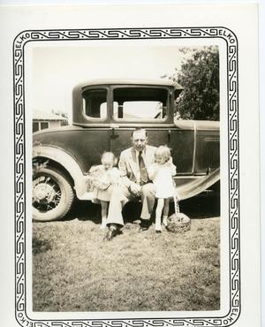 [George Harris With Daughters]
