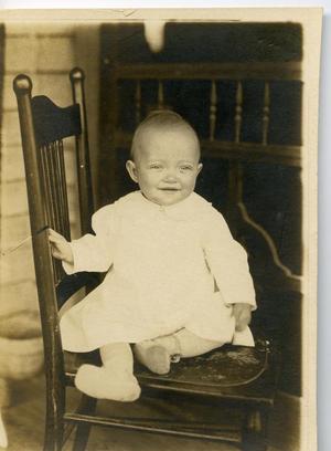 Primary view of object titled '[Baby George Harris]'.