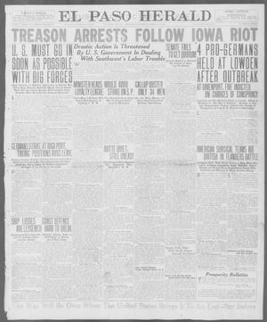 Primary view of object titled 'El Paso Herald (El Paso, Tex.), Ed. 1, Thursday, August 2, 1917'.