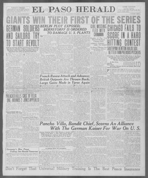 El Paso Herald (El Paso, Tex.), Ed. 1, Wednesday, October 10, 1917