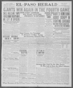 El Paso Herald (El Paso, Tex.), Ed. 1, Thursday, October 11, 1917
