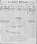 Thumbnail image of item number 1 in: 'El Paso Herald (El Paso, Tex.), Ed. 1, Tuesday, November 20, 1917'.