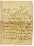 Primary view of [Handwritten letter from F.M. Maddox to W.S. Porter (O. Henry)]