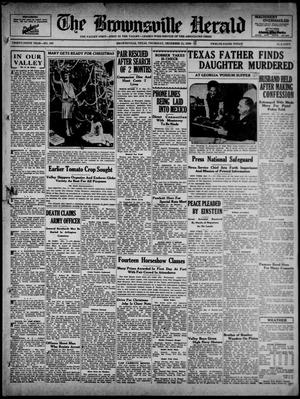The Brownsville Herald (Brownsville, Tex.), Vol. 39, No. 160, Ed. 1 Thursday, December 11, 1930