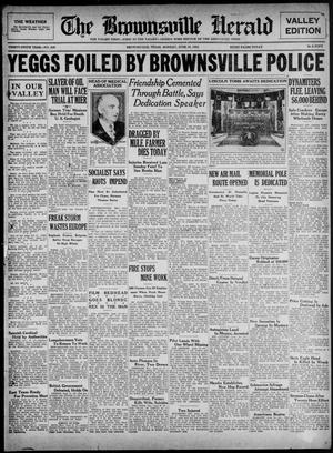 The Brownsville Herald (Brownsville, Tex.), Vol. 39, No. 348, Ed. 1 Monday, June 15, 1931