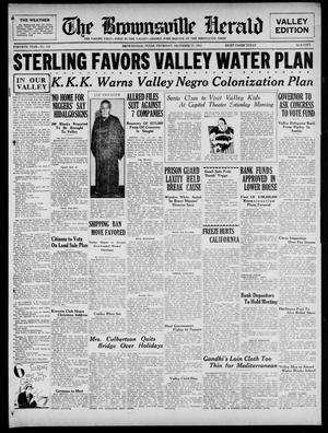 The Brownsville Herald (Brownsville, Tex.), Vol. 40, No. 143, Ed. 1 Thursday, December 17, 1931