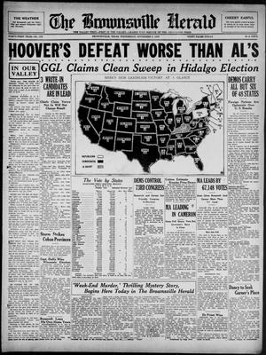 The Brownsville Herald (Brownsville, Tex.), Vol. 41, No. 110, Ed. 1 Wednesday, November 9, 1932