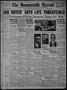 Thumbnail image of item number 1 in: 'The Brownsville Herald (Brownsville, Tex.), Vol. 42, No. 98, Ed. 2 Wednesday, November 1, 1933'.
