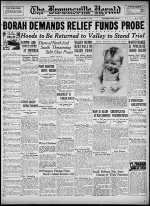The Brownsville Herald (Brownsville, Tex.), Vol. 43, No. 111, Ed. 1 Saturday, November 10, 1934