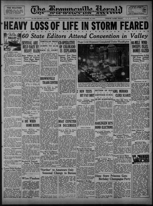 Primary view of object titled 'The Brownsville Herald (Brownsville, Tex.), Vol. 43, No. 116, Ed. 1 Friday, November 16, 1934'.