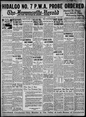 Primary view of object titled 'The Brownsville Herald (Brownsville, Tex.), Vol. 43, No. 226, Ed. 2 Sunday, March 24, 1935'.