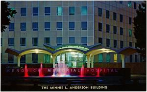 [Photograph of The Minnie L. Anderson Building, Hendrick Memorial Hospital - 1963]