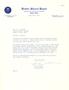 Letter: [Letter from E. M. Collier to T. N. Carswell - November 7, 1967]