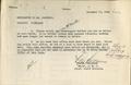 Primary view of [Memorandum from Major L. M. Fellbaum to T. N. Carswell - December 11, 1944]