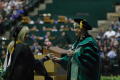 Thumbnail image of item number 1 in: '[Student at Masters Commencement Ceremony]'.