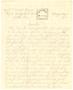 Letter: [Letter from Parolee/Inmate to T. N. Carswell - May 8, 1955]